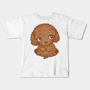 Toy-Poodle cute Kids T-Shirt